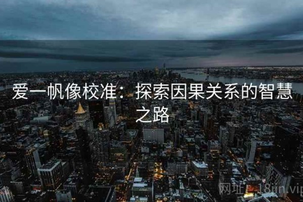 爱一帆像校准：探索因果关系的智慧之路