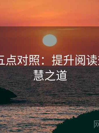菠萝TV五点对照：提升阅读效率的智慧之道