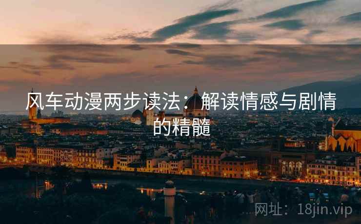 风车动漫两步读法:解读情感与剧情的精髓 风车动漫两步读法:解读情感与剧情的精髓